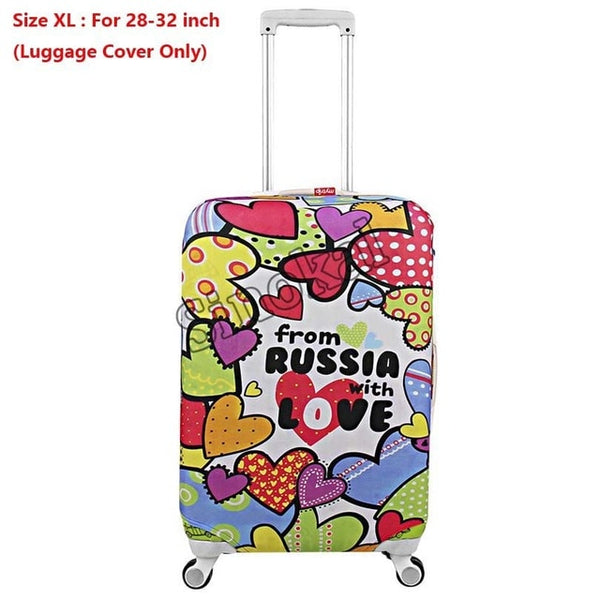 Travel Luggage Cover Elastic Suitcase Protective Covers High Quality Fashion Suitcase Cover Protector Apply to 18" to 32"