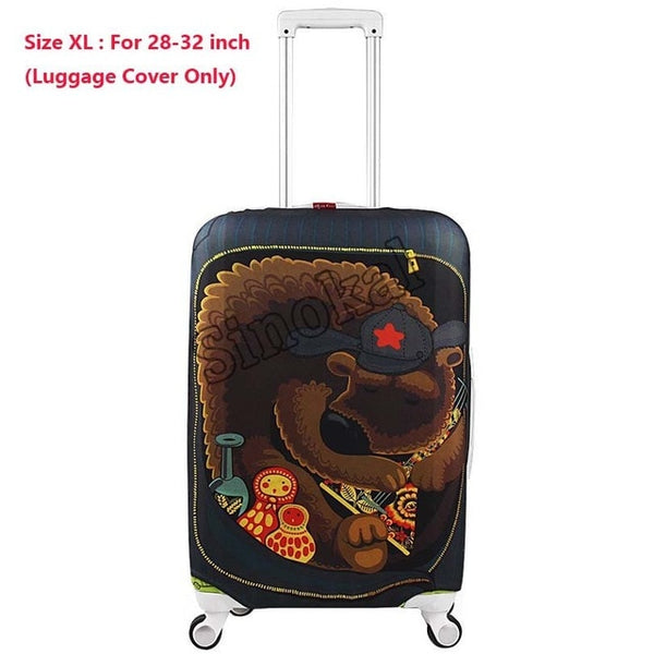 Travel Luggage Cover Elastic Suitcase Protective Covers High Quality Fashion Suitcase Cover Protector Apply to 18" to 32"
