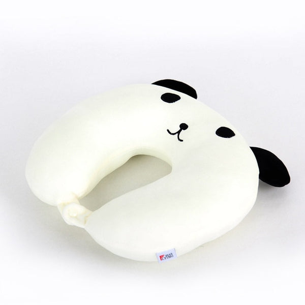 Creative cartoon U shaped pillow and travel pillow neck lovely bear and  Plush toy doll pillows sleep and travel neck pillow