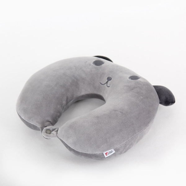 Creative cartoon U shaped pillow and travel pillow neck lovely bear and  Plush toy doll pillows sleep and travel neck pillow