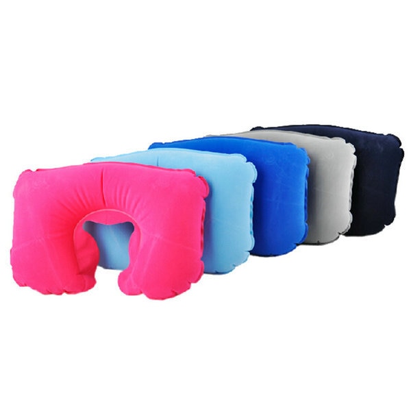 Inflatable Travel Pillow Air Cushion Neck Rest U-Shaped Compact Plane Flight Travel Pillow