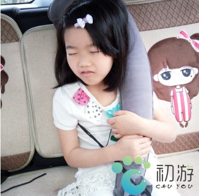 Fashion Train Inflatable Pillow Creative U-shaped Travel Pillow Personality Practical Aircraft Seat Safety Travel Pillow Q343