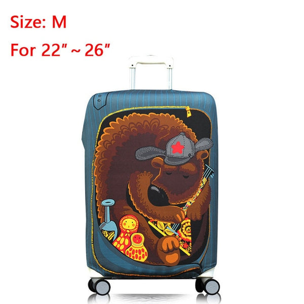 Travel Accessories Suitcase Cover Elastic Suitcase Protective Covers Fashion Luggage Cover protector Apply to 18" to 32"