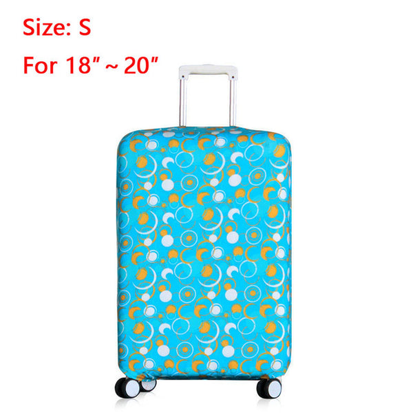 Travel Accessories Suitcase Cover Elastic Suitcase Protective Covers Fashion Luggage Cover protector Apply to 18" to 32"