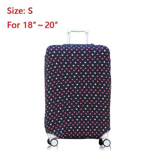 Travel Accessories Suitcase Cover Elastic Suitcase Protective Covers Fashion Luggage Cover protector Apply to 18" to 32"