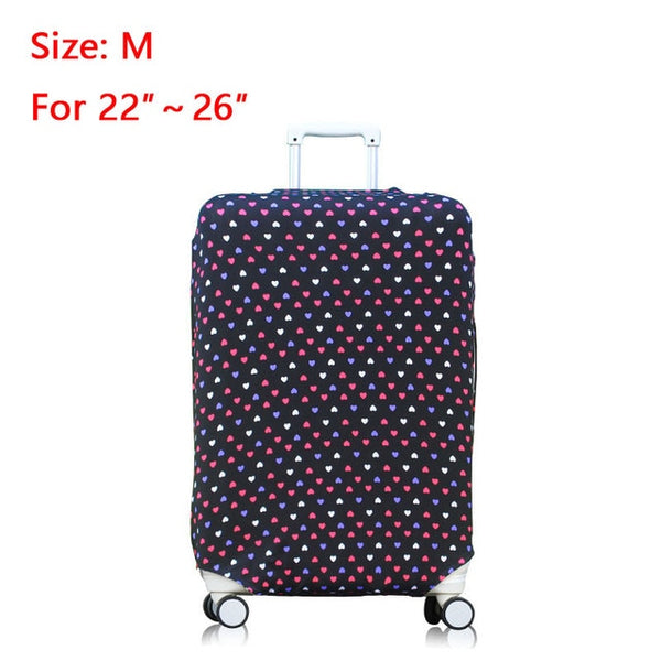 Travel Accessories Suitcase Cover Elastic Suitcase Protective Covers Fashion Luggage Cover protector Apply to 18" to 32"