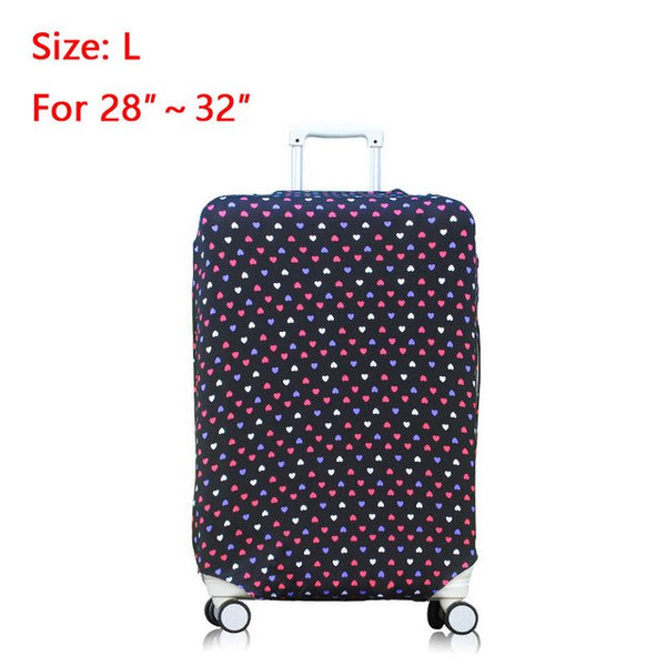 Travel Accessories Suitcase Cover Elastic Suitcase Protective Covers Fashion Luggage Cover protector Apply to 18" to 32"