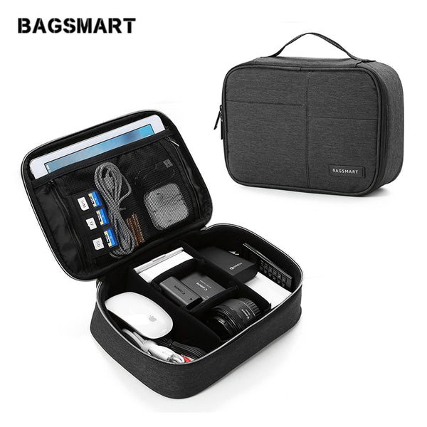 Bagsmart Travel Accessories Waterproof Polyester bag Large capacity Fashion design Travel Accessories Travel Electric bags