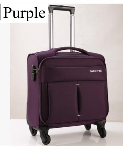 Oxford Suitcase Cabin Boarding case Spinner suitcase Men Travel Rolling luggage bag On Wheels baggage trolley  Wheeled Suitcase