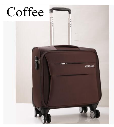 Oxford Suitcase Cabin Boarding case Spinner suitcase Men Travel Rolling luggage bag On Wheels baggage trolley  Wheeled Suitcase