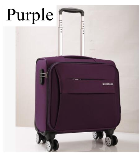 Oxford Suitcase Cabin Boarding case Spinner suitcase Men Travel Rolling luggage bag On Wheels baggage trolley  Wheeled Suitcase