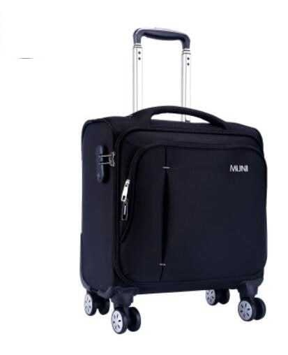 Oxford Suitcase Cabin Boarding case Spinner suitcase Men Travel Rolling luggage bag On Wheels baggage trolley  Wheeled Suitcase