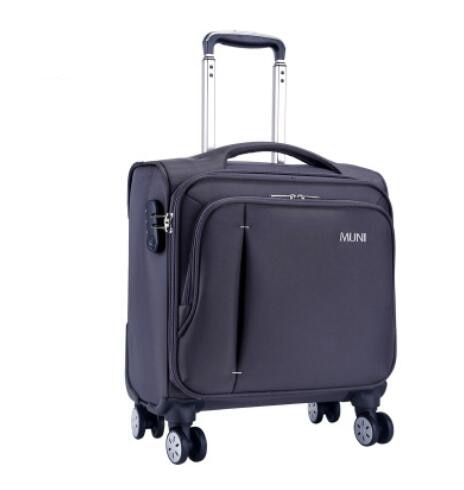 Oxford Suitcase Cabin Boarding case Spinner suitcase Men Travel Rolling luggage bag On Wheels baggage trolley  Wheeled Suitcase