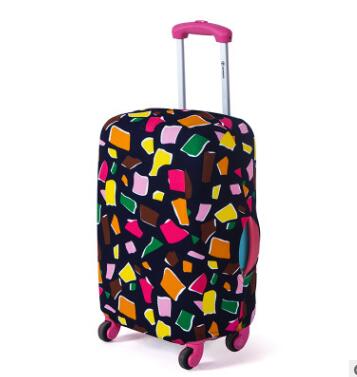 eTya Women Suitcase Cover Travel on Road Protector Trolley Case Travel Essential Suitcases Dust Proof Elastic Covers