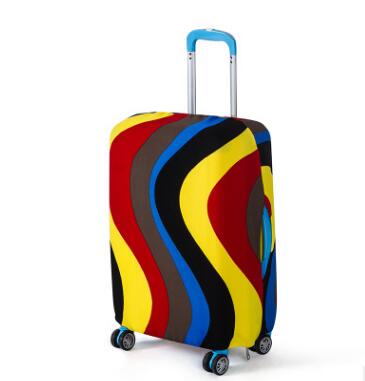 eTya Women Suitcase Cover Travel on Road Protector Trolley Case Travel Essential Suitcases Dust Proof Elastic Covers