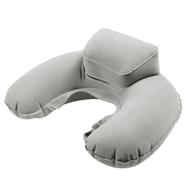 Portable U-Shape Travel Pillow Inflatable Neck Support Pillow Comfortable Car Head Neck Rest Sleep Pillows Travel Neck Pillow