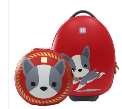 wheeled suitcase for girls Cartoon Suitcase for Kids Children Travel Trolley Suitcase for boys Rolling luggage suitcase backpack