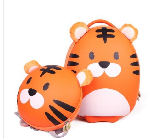wheeled suitcase for girls Cartoon Suitcase for Kids Children Travel Trolley Suitcase for boys Rolling luggage suitcase backpack