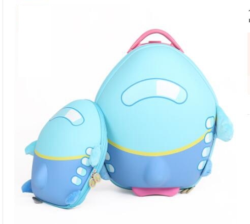 wheeled suitcase for girls Cartoon Suitcase for Kids Children Travel Trolley Suitcase for boys Rolling luggage suitcase backpack