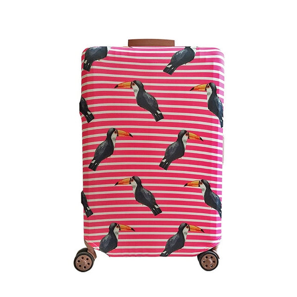 HMUNII Fashion Trolley Case Cover Travel Suitcase Luggage Protective Covers capa protetora para mala Suitcase Cover with Zippr