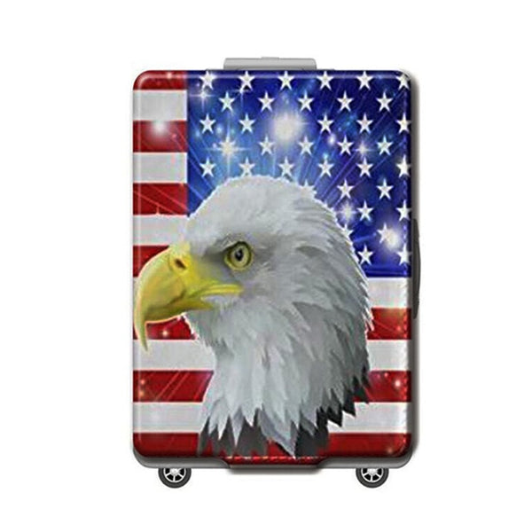 HMUNII Fashion Trolley Case Cover Travel Suitcase Luggage Protective Covers capa protetora para mala Suitcase Cover with Zippr