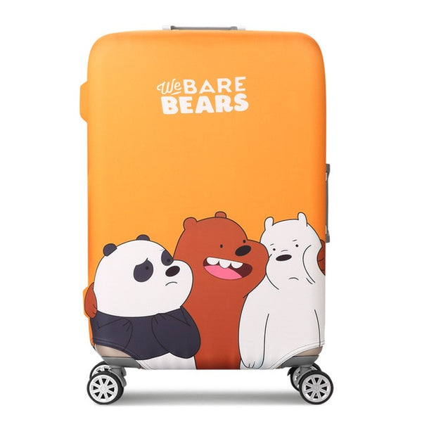 HMUNII Fashion Trolley Case Cover Travel Suitcase Luggage Protective Covers capa protetora para mala Suitcase Cover with Zippr