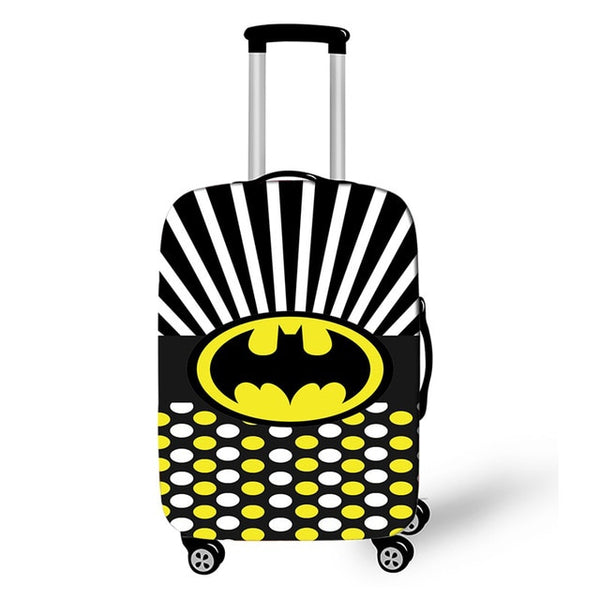 Anime Super Hero Suitcase Protective Cover Travel Accessor Luggage Cover Apply To 18-28 Inch Suitcase Cover Elastic Perfectly