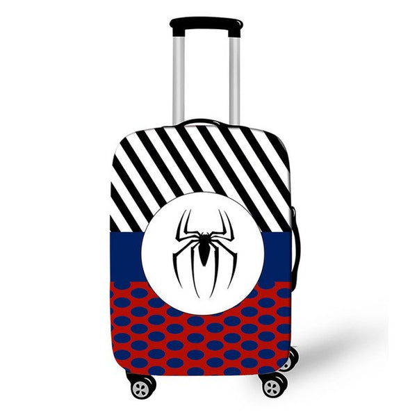 Anime Super Hero Suitcase Protective Cover Travel Accessor Luggage Cover Apply To 18-28 Inch Suitcase Cover Elastic Perfectly