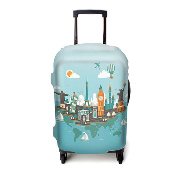 Travel Luggage  Protective Cover for  Apply to 19''-32''  Trolley case Suitcase elastic dust cover Travel Accessories