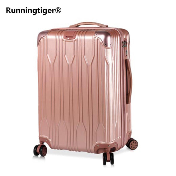Trolley Case ABS + PC 20 "24"Wheel Luggage Suitcase Lady Men's Travel Suitcase Student Adult Portable Suitcase Password Suitcase
