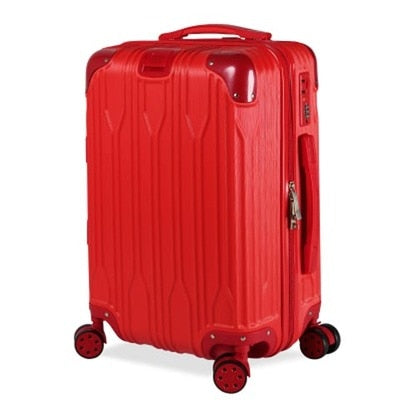 Trolley Case ABS + PC 20 "24"Wheel Luggage Suitcase Lady Men's Travel Suitcase Student Adult Portable Suitcase Password Suitcase