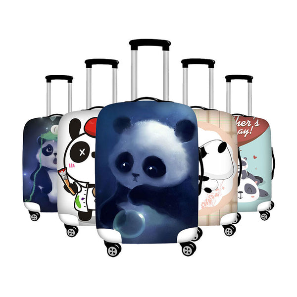 luggage cover protective suitcase cover travel accessories case for suitcase minions panda print design covers for trolley