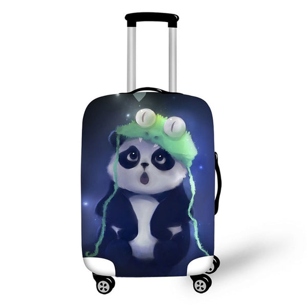 luggage cover protective suitcase cover travel accessories case for suitcase minions panda print design covers for trolley