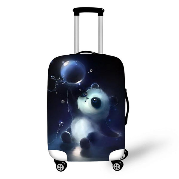 luggage cover protective suitcase cover travel accessories case for suitcase minions panda print design covers for trolley