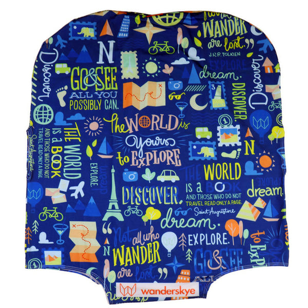 OKOKC Owl Animal Luggage Protective Cover for 19''-32'' Trolley Suitcase, Elastic Travel Suitcase Cover Travel Accessories