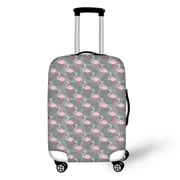 Customized Image Travel Luggage Suitcase Protective Cover Dachshund Dog print Stretch Dustproof Protective Cover Suitcase Cover