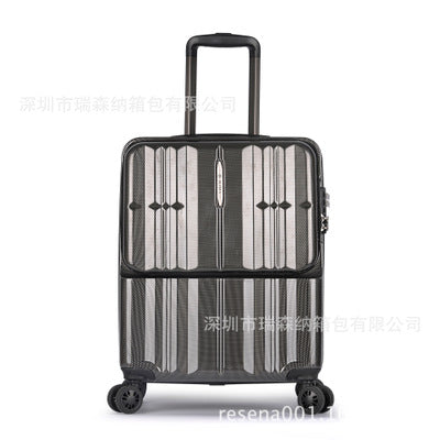 CARRYLOVE  PC 20" Front computer bag Rolling Luggage Multifunction business suitcase universal wheel suitcase