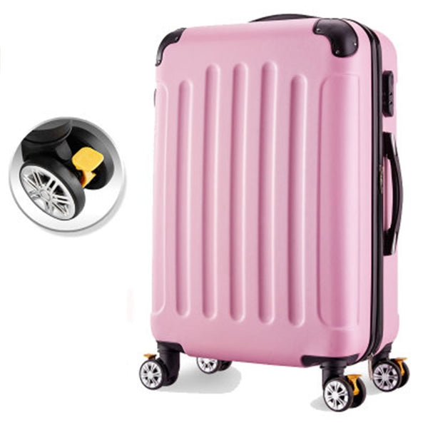 Trolley Case ABS + PC 20 "24"Wheel Luggage Suitcase Lady Men's Travel Suitcase Student Adult Portable Suitcase Password Suitcase