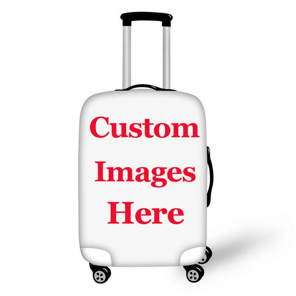 Coloranimal Travel on Road Luggage Cover Protective Suitcase Cover Trolley Case Luggage Dust Cover Cool Skull Suitcase Cover