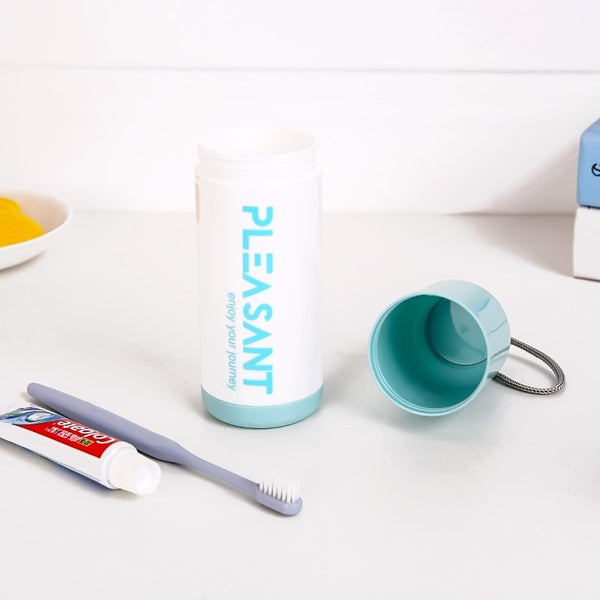 Travel Accessories Cartoon Portable Toothbrush Holder Toothpaste Storage Cup Household Travel Necessary Bathroom Accessories