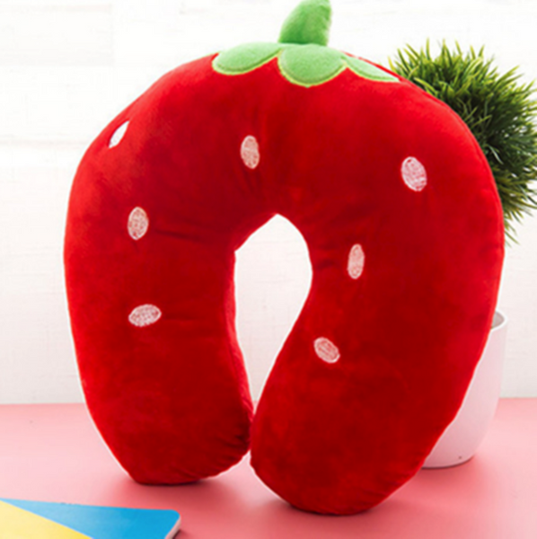 Special Offer  U-shaped Plush Pillow Travel Pillow Cartoon Animal Car Headrest Dolls airplane pillow  travel pillow