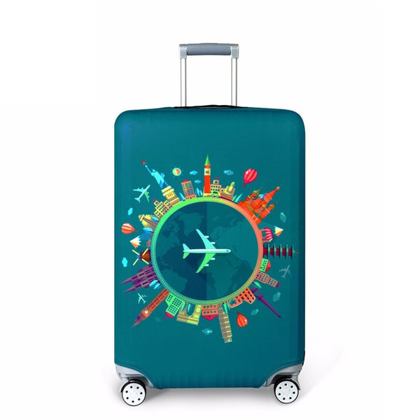 Luggage Cover Protective Suitcase Cover Travel Luggage Suitcase Cover Protector Case Suitcase Protective Travel 407
