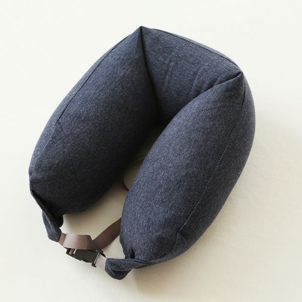 U Shaped Travel Pillow Nanoparticles Neck Pillow Travel Pillow For Airplane Flight Foam Particles Pillow For Decorative Travel