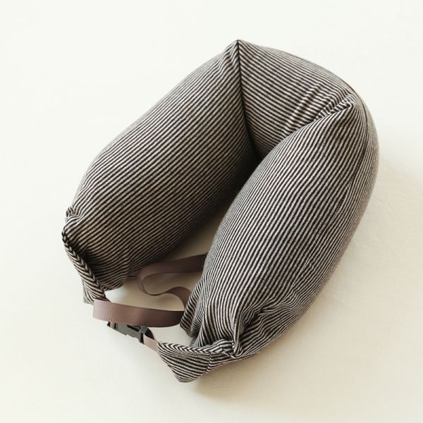 U Shaped Travel Pillow Nanoparticles Neck Pillow Travel Pillow For Airplane Flight Foam Particles Pillow For Decorative Travel