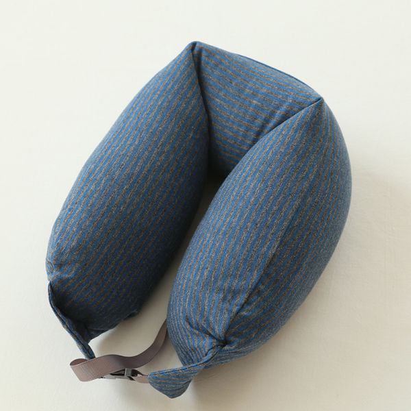 U Shaped Travel Pillow Nanoparticles Neck Pillow Travel Pillow For Airplane Flight Foam Particles Pillow For Decorative Travel