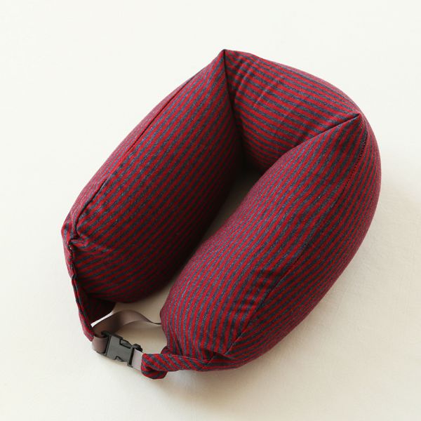 U Shaped Travel Pillow Nanoparticles Neck Pillow Travel Pillow For Airplane Flight Foam Particles Pillow For Decorative Travel