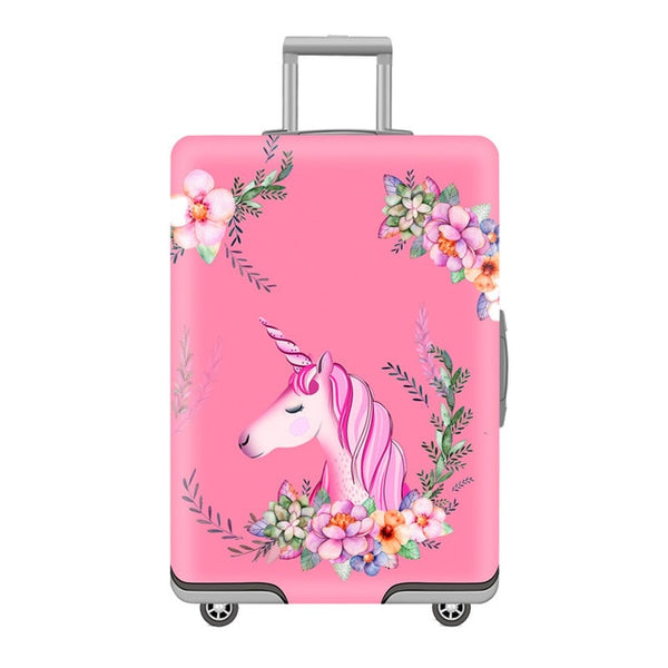 Luggage cover Elastic travel trolley suitcase  protective Baggage cover Cartoon suitcase cover Child Cartoon Travel Accessories