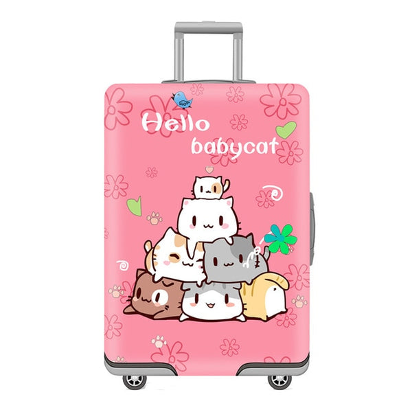 Luggage cover Elastic travel trolley suitcase  protective Baggage cover Cartoon suitcase cover Child Cartoon Travel Accessories
