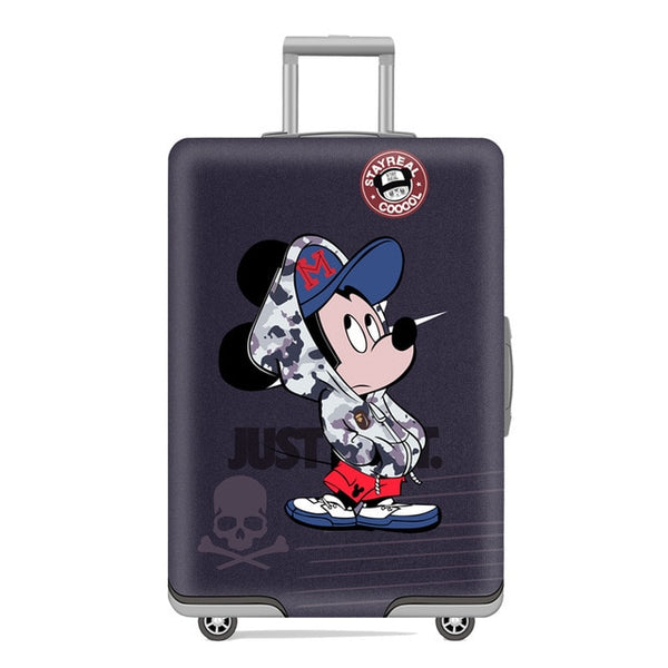 Luggage cover Elastic travel trolley suitcase  protective Baggage cover Cartoon suitcase cover Child Cartoon Travel Accessories