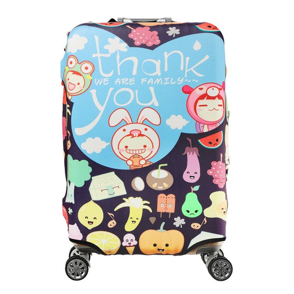 Luggage cover Elastic travel trolley suitcase  protective Baggage cover Cartoon suitcase cover Child Cartoon Travel Accessories